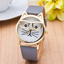 Gold Plated Cat Watch for Women (with 10 variations)