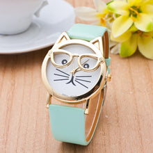 Gold Plated Cat Watch for Women (with 10 variations)