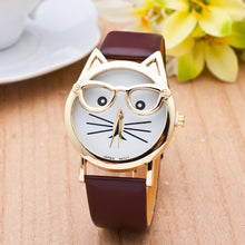 Gold Plated Cat Watch for Women (with 10 variations)