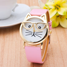 Gold Plated Cat Watch for Women (with 10 variations)