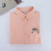 Cute Women Blouse Cats