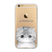 iPhone Soft Case Cats Style