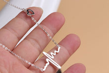 Heart Beat Pendant Necklace