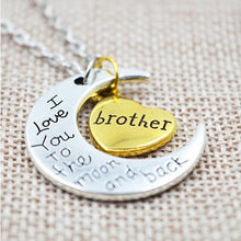 Grandma Necklace - I Love You To The Moon And Back Gold/Silver Offer