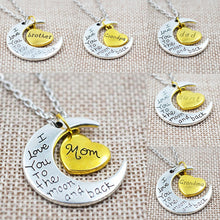 Grandma Necklace - I Love You To The Moon And Back Gold/Silver Offer