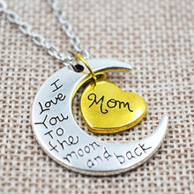 Grandma Necklace - I Love You To The Moon And Back Gold/Silver Offer