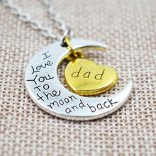 Grandma Necklace - I Love You To The Moon And Back Gold/Silver Offer